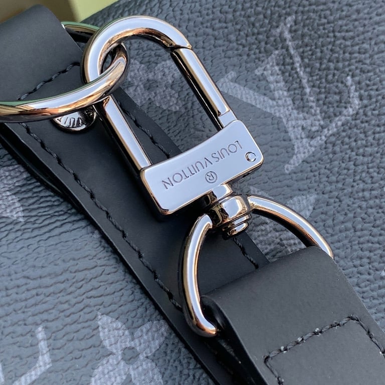 Louis Vuitton Keepall Bandoulière 45 Monogram Eclipse Patches - 5