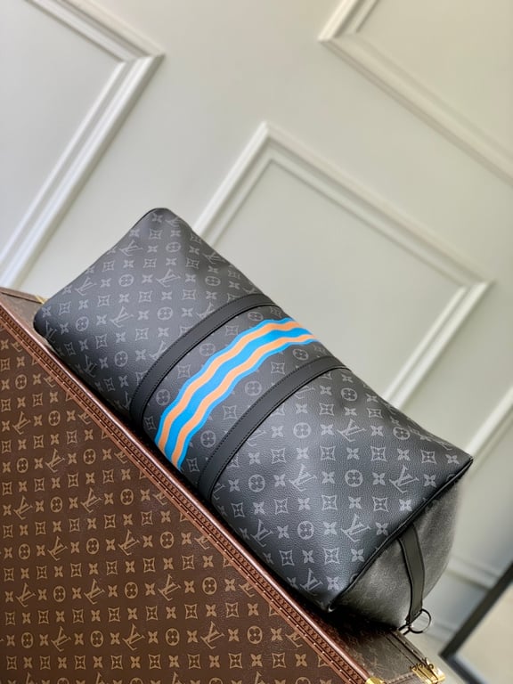 Louis Vuitton Keepall 55 Bandoulière Monogram Eclipse - 6