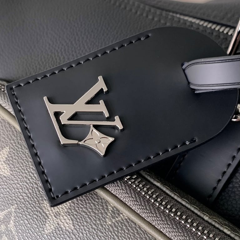 Louis Vuitton Keepall Bandoulière 50 LV Park Black Green - 4