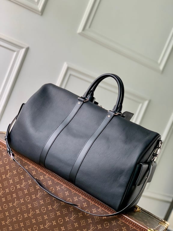 Louis Vuitton Keepall Bandoulière 50 LV Park Black Green - 8