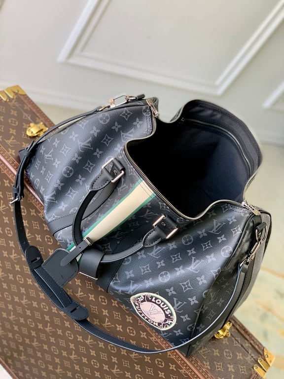Louis Vuitton Keepall Bandoulière 50 Monogram Eclipse - 2