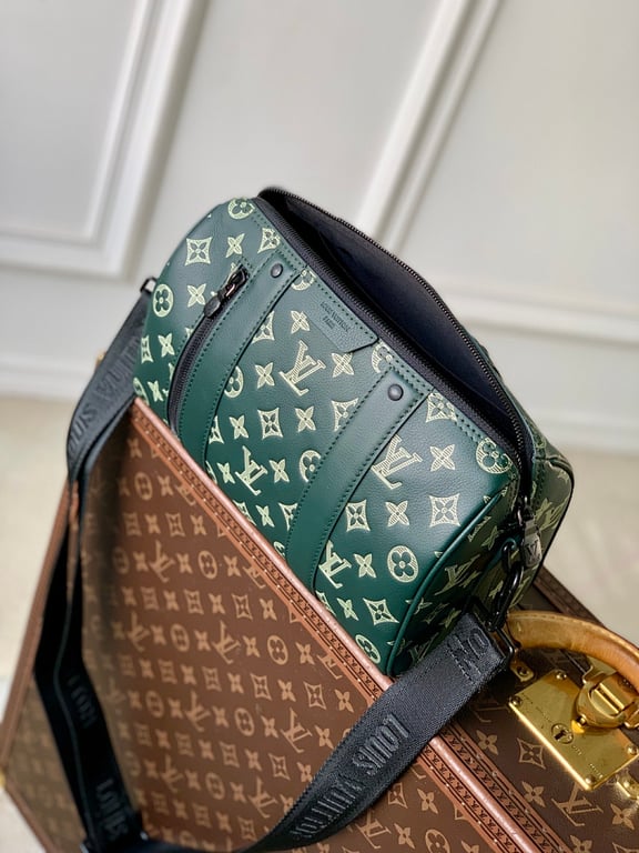 Louis Vuitton City Keepall Monogram Shadow Green - 2