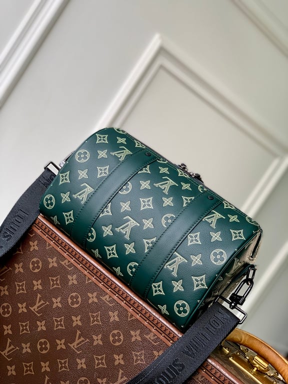Louis Vuitton City Keepall Monogram Shadow Green - 9