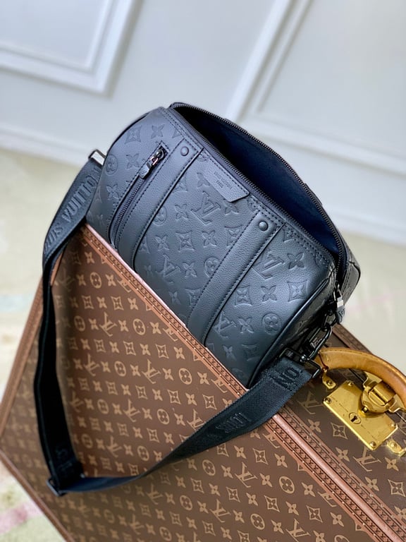 Louis Vuitton City Keepall Monogram Shadow Black - 2