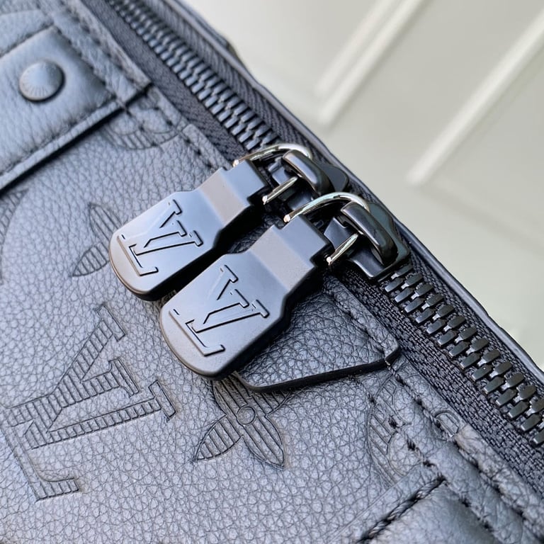 Louis Vuitton City Keepall Monogram Shadow Black - 6