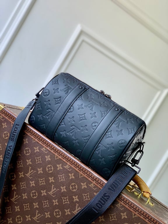 Louis Vuitton City Keepall Monogram Shadow Black - 8