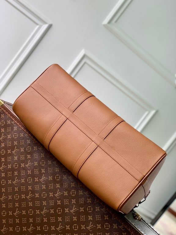 Louis Vuitton Keepall Bandoulière 50 Brown Leather - 7