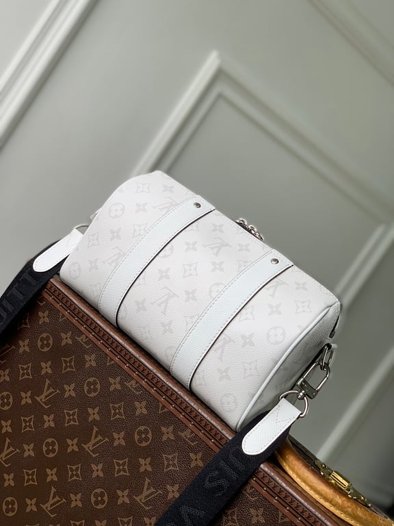 Louis Vuitton City Keepall White Monogram - 9