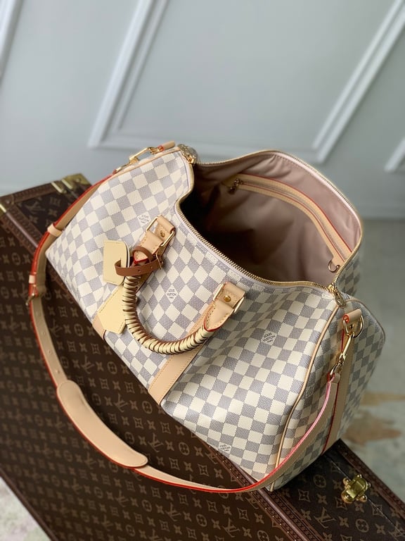 Louis Vuitton Keepall Damier Azur Braided Handles - 2