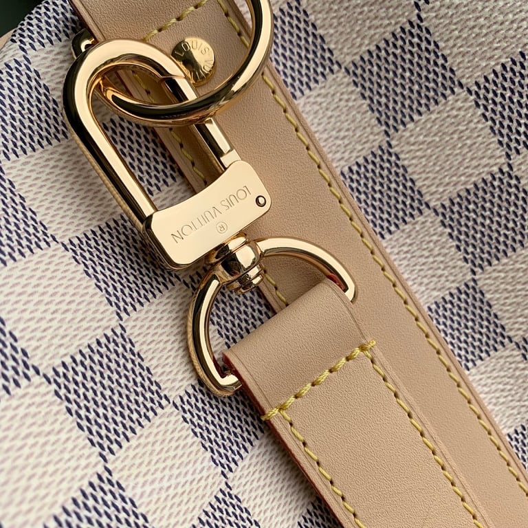 Louis Vuitton Keepall Damier Azur Braided Handles - 5