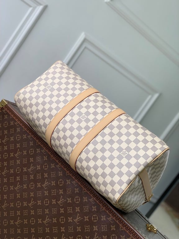 Louis Vuitton Keepall Damier Azur Braided Handles - 8