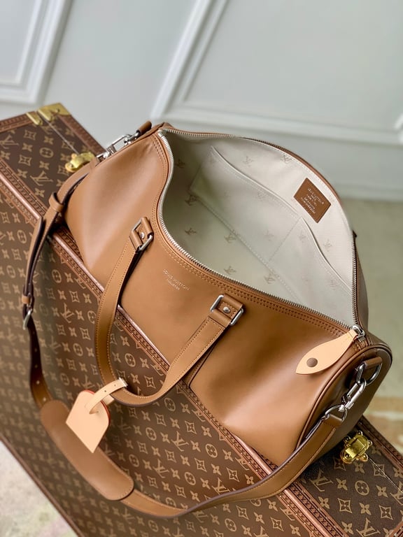 Louis Vuitton SS25 Malletier Keepall Bandouliere Brown - 2