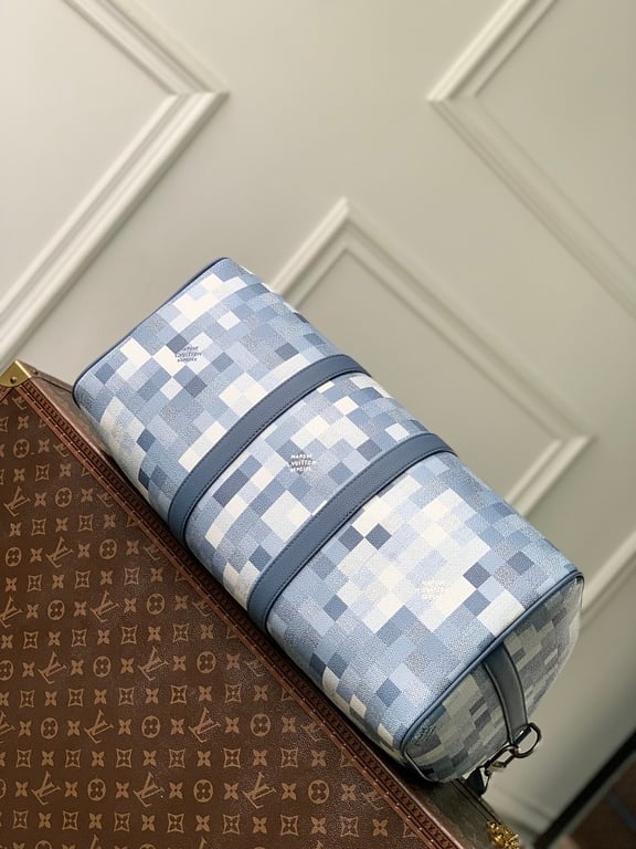 Louis Vuitton Keepall Damier Pop Blue - 8