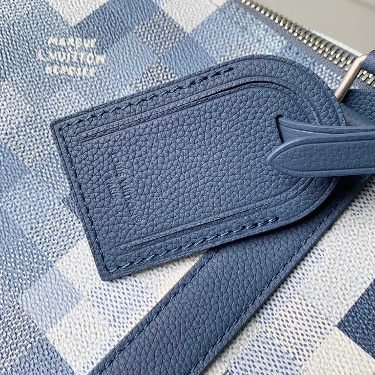Louis Vuitton Keepall Bandouliere Damier Pop Blue - 7