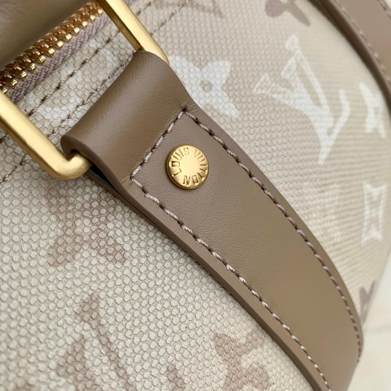 Louis Vuitton Keepall Bandoulière 25 Beige Monogram - 4