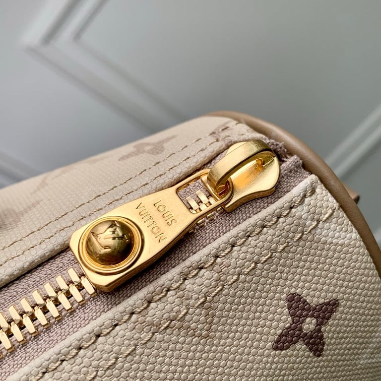 Louis Vuitton Keepall Bandoulière 25 Beige Monogram - 5