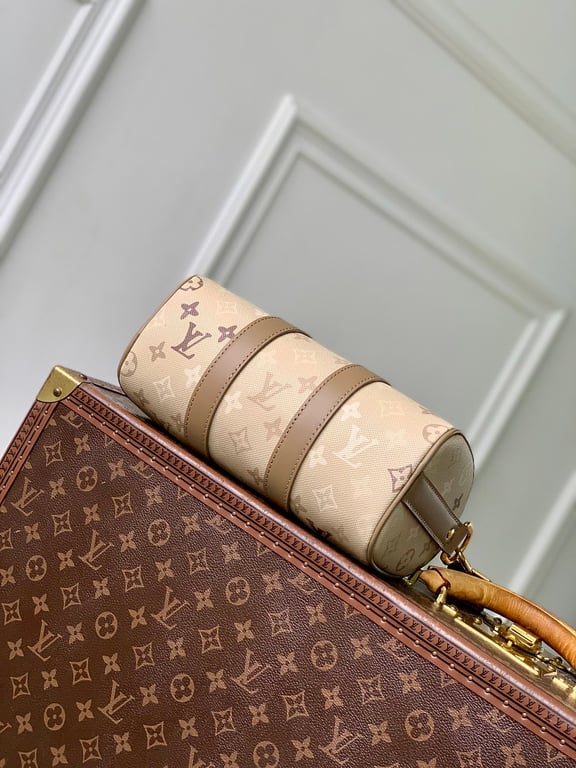 Louis Vuitton Keepall Bandoulière 25 Beige Monogram - 8