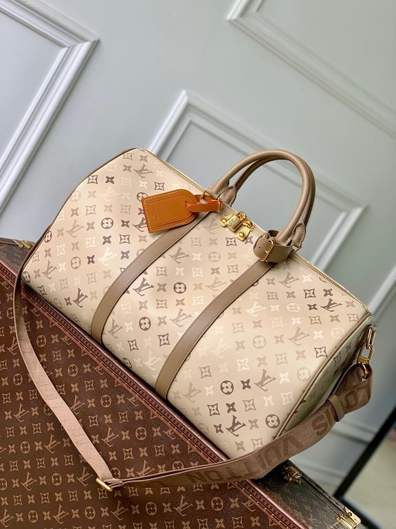 Louis Vuitton Keepall Monogram Beige