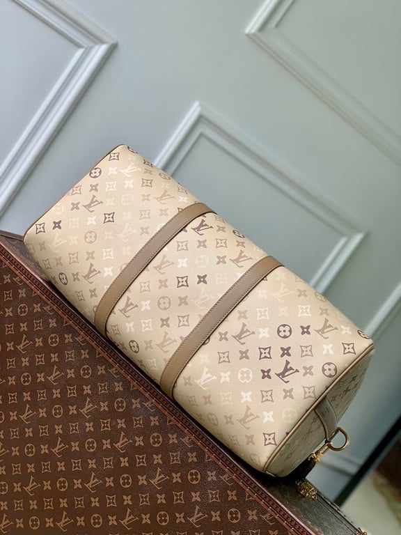 Louis Vuitton Keepall Monogram Beige - 8