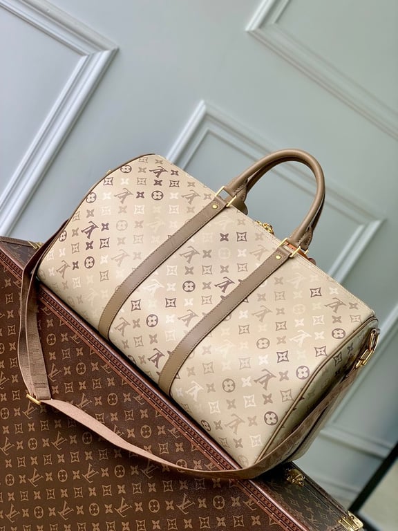 Louis Vuitton Keepall Monogram Beige - 9