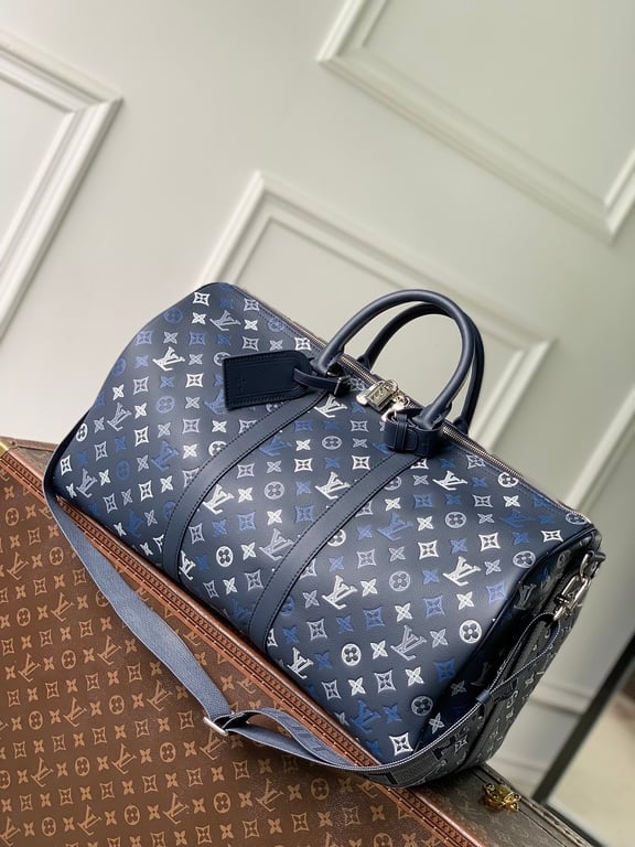 Louis Vuitton Keepall Navy Monogram