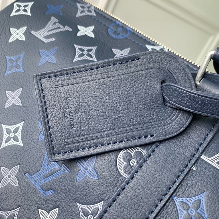 Louis Vuitton Keepall Navy Monogram - 7