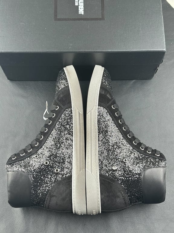 Saint Laurent Bad Lieutenant High-Top Sneakers Black - 5