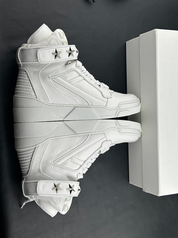 Givenchy Tyson High-Top Sneakers White - 5