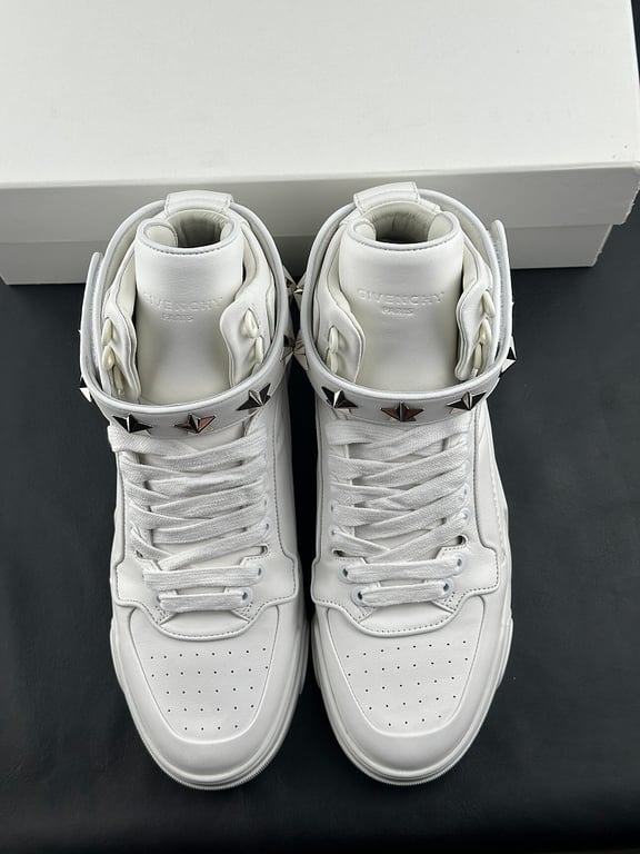 Givenchy Tyson High-Top Sneakers White - 7