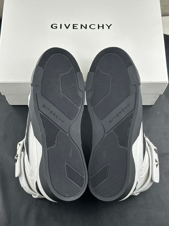 Givenchy Tyson High-Top Sneakers Black White - 3