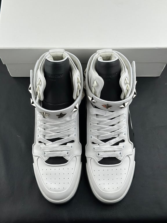 Givenchy Tyson High-Top Sneakers Black White - 7