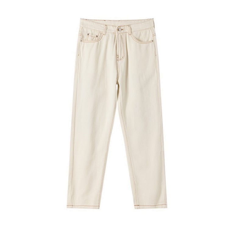 Evisu Embroidered Daicock Jeans Cream - 3