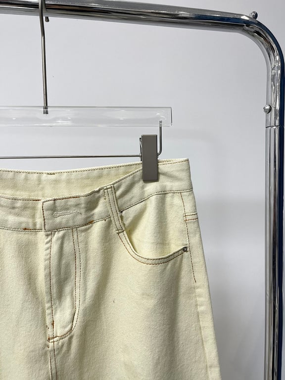 Evisu Cream Embroidered Seagull Jeans - 9