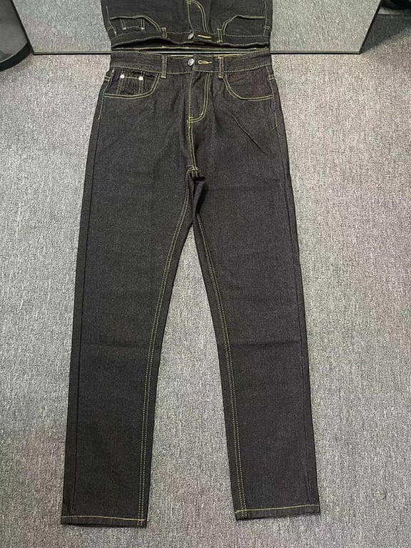 Evisu Dragon Pattern Seagull Jeans Black - 3