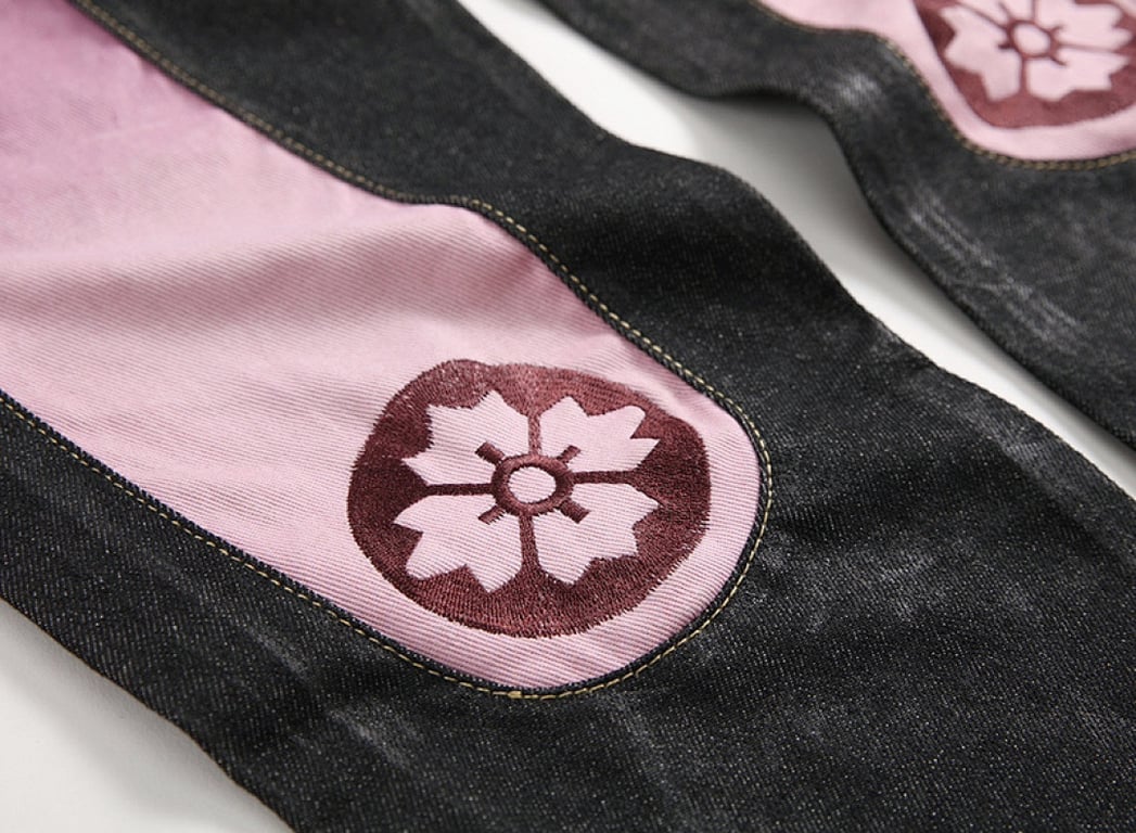 Evisu Sakura Gradient Seagull Jeans Black - 6