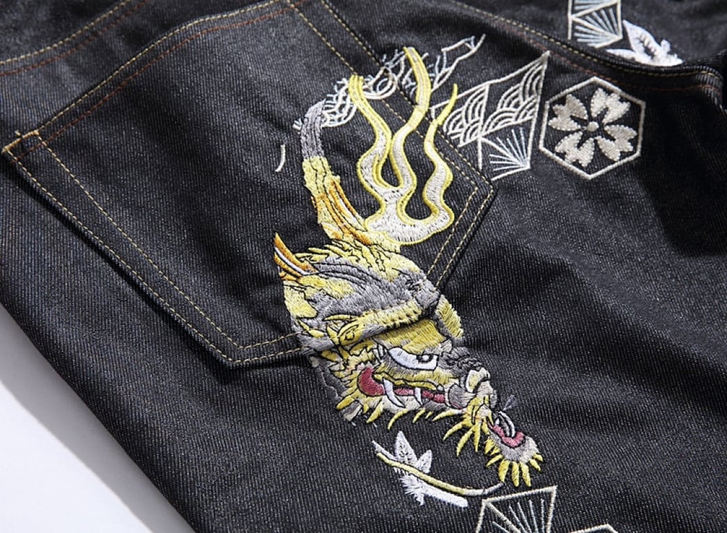 Evisu Dragon Embroidered Jeans N110-12761 - 6