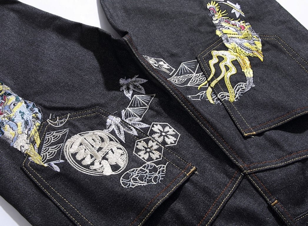 Evisu Dragon Embroidered Jeans N110-12761 - 8