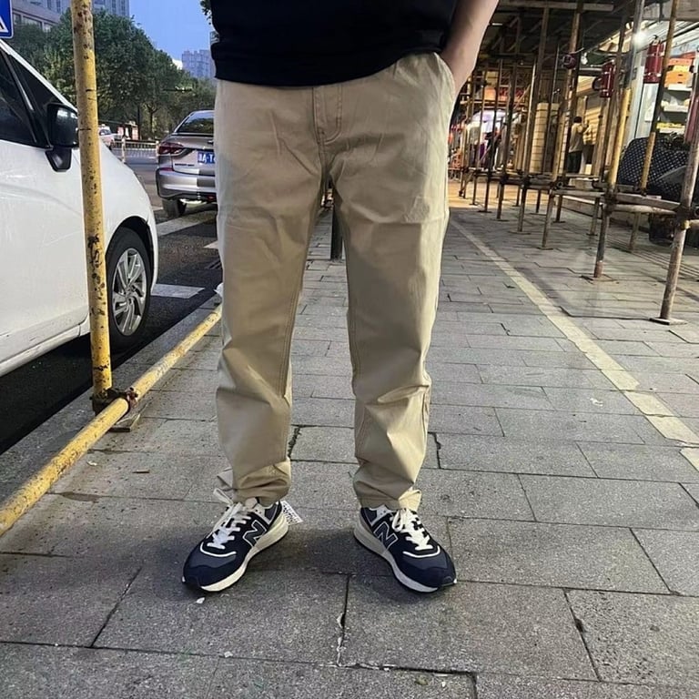 Evisu Seagull Logo Khaki Pants - 10