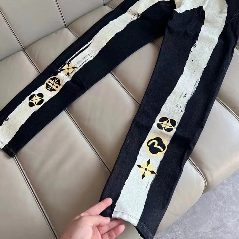 Evisu Daicock Graphic Print Jeans Black - 5