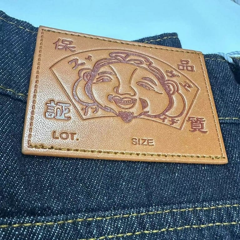 Evisu Daicock Godhead Graphic Jeans Black - 5