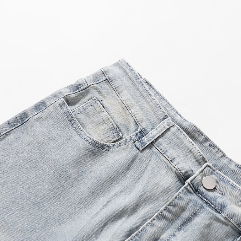 Evisu Light Wash Graphic Jeans N110-12786 - 6