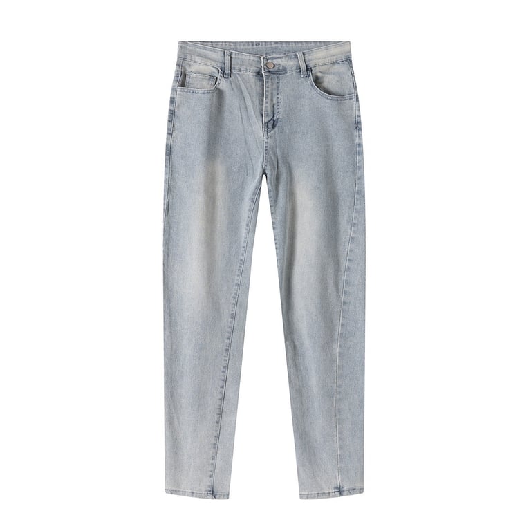 Evisu Light Wash Graphic Jeans N110-12786 - 9