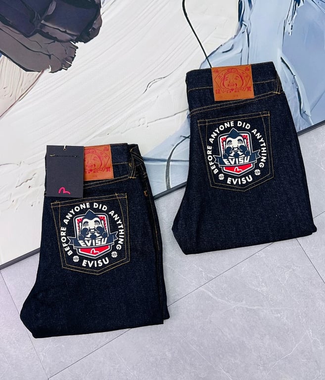 Evisu N72-14981 Indigo Jeans - 13