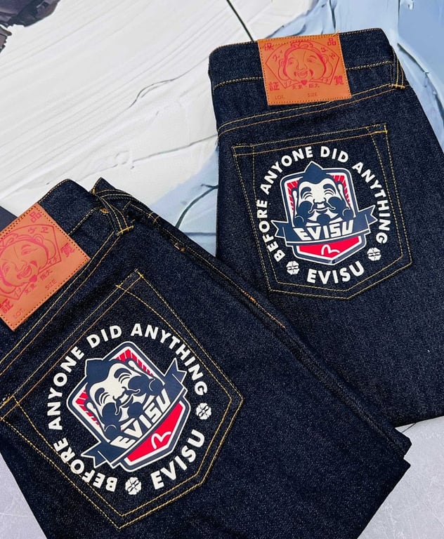 Evisu N72-14981 Indigo Jeans - 17