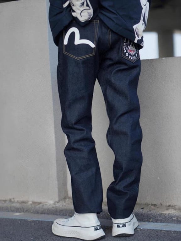 Evisu N72-14981 Indigo Jeans - 18