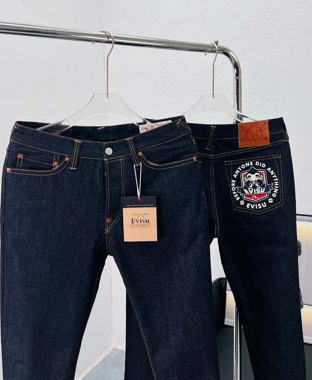 Evisu N72-14981 Indigo Jeans - 3