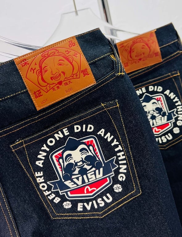 Evisu N72-14981 Indigo Jeans - 7