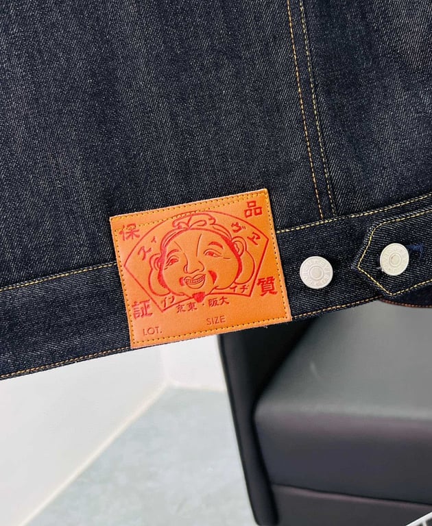 Evisu Osaka Japan Embroidered Denim Jacket - 10