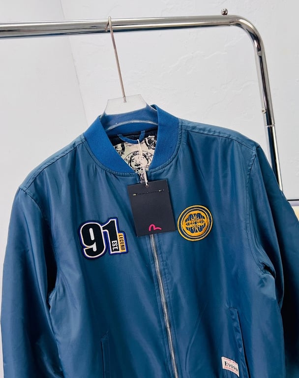 Evisu Blue Bomber Jacket N72-14983 - 10