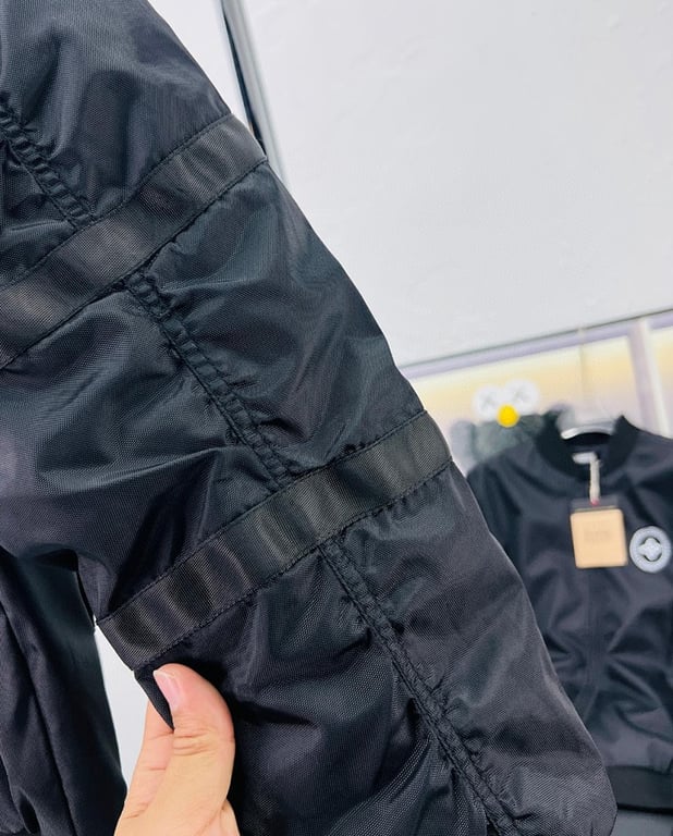 Evisu Evisukuro Black Bomber Jacket N72-14984 - 11